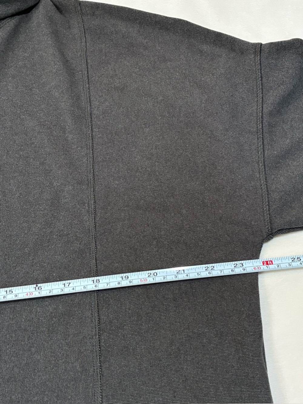 Varley Rainer Roll Neck Jumper Brushed Rib Iron Marled Gray Medium Women’s - Picture 6 of 11
